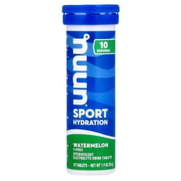 Nuun, 運動補水，泡騰電解質飲品，西瓜味，10 片