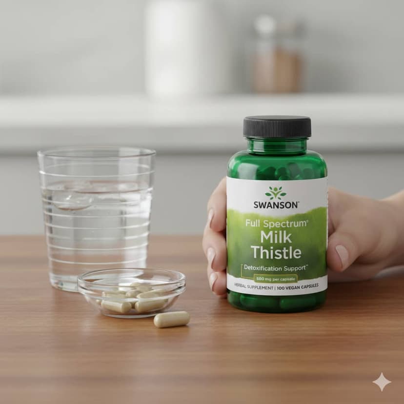 Swanson Vitamins, Full Spectrum® 多面水飛薊全素膠囊，500 毫克，100 粒
