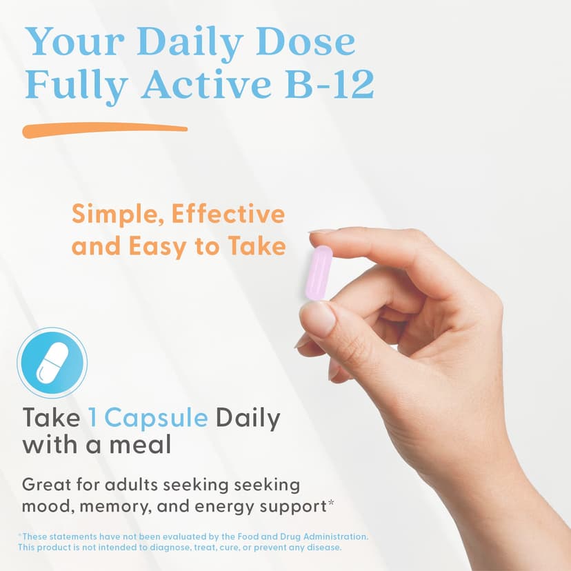 Doctor's Best, 充分活躍維他命 B12 素食膠囊，1500 微克，180 粒