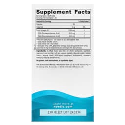 Nordic Naturals, Ultimate Omega，檸檬味，60 粒軟膠囊（每粒軟膠囊 640 毫克）
