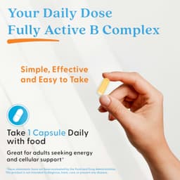 Doctor's Best, 全活性 B 復合物，60 粒素食膠囊