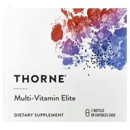Thorne, 複合維他命精華，早晚使用，2 瓶，每瓶 90 粒膠囊