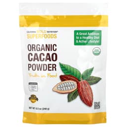 California Gold Nutrition, SuperFood，有機可可粉，8.5 盎司（240 克）