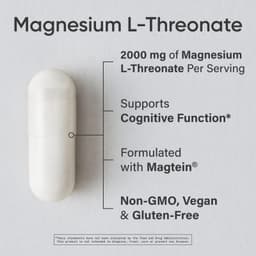 Sports Research, Magtein® L-蘇糖酸鎂，90 粒素食膠囊（每粒膠囊 666 毫克）