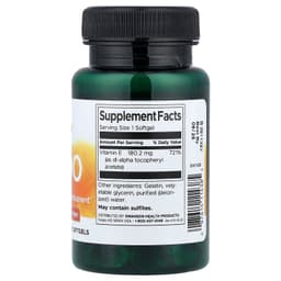 Swanson Vitamins, 維他命 E-400，180.2 毫克（400 國際單位），60 粒軟膠囊