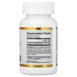 California Gold Nutrition, Ferrochel® 鐵（雙甘氨酸），36 毫克，90 粒素食膠囊
