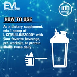 EVLution Nutrition, L-瓜氨酸 2000，原味，7.5 盎司（200 克）