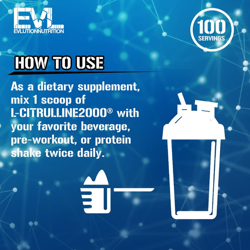 EVLution Nutrition, L-瓜氨酸 2000，原味，7.5 盎司（200 克）