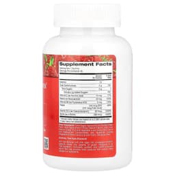 California Gold Nutrition, 含維他命 B6 和 B12、葉酸和生物維他命的複合維他命 B 軟糖，草莓味，45 粒素食軟糖