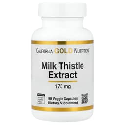 California Gold Nutrition, 水飛薊提取物，175 毫克，90 粒素食膠囊