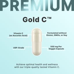 California Gold Nutrition, Total C 複合物，含抗壞血酸、餘甘子提取物、柑橘生物類黃酮和玫瑰果提取物，500 毫克，60 粒素食膠囊