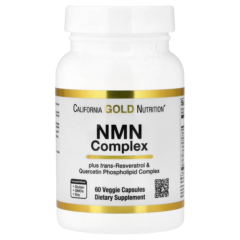 California Gold Nutrition, NMN 複合物,60 粒素食膠囊