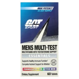 GAT, 男性多維他命 + 睾酮，優效，60 片