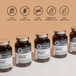 Quality of Life, Kinoko® Platinum AHCC®，60 粒素食膠囊