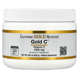 California Gold Nutrition, 黃金維他命 C 粉、維他命 C，1000 毫克，8.81 盎司（250 克）