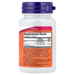 NOW Foods, B-12，100 片