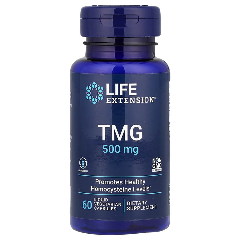 Life Extension, TMG，500 毫克，60 粒液體素食膠囊