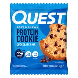 Quest Nutrition, 蛋白餅乾，巧克力碎，4 包，每包 2.08 盎司（59 克）