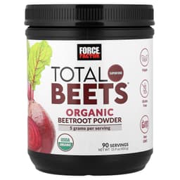 Force Factor, Total Beets,，有機甜菜根粉，15.9 盎司（450 克）