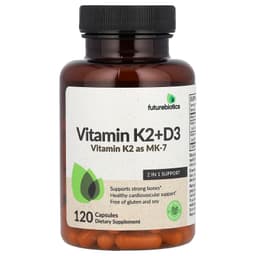 Futurebiotics, 維他命 K2 + D3，120 粒膠囊