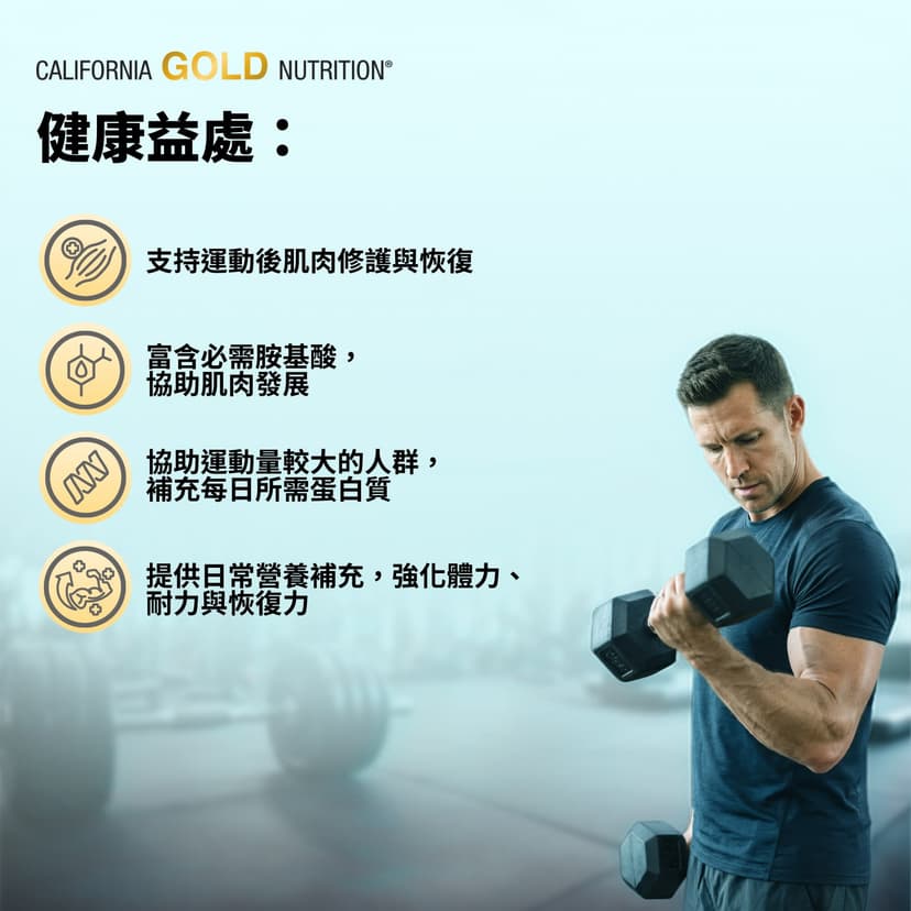 California Gold Nutrition, 運動系列，分離乳清蛋白，原味，1 磅（454 克）