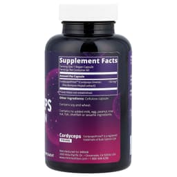 MRM Nutrition, 蟲草 CS-4 菌株全素膠囊，60 粒（每粒 750 毫克）