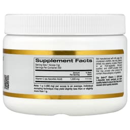 California Gold Nutrition, 黃金維他命 C 粉、維他命 C，1000 毫克，8.81 盎司（250 克）