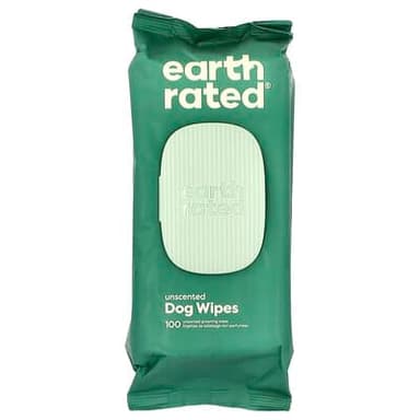 Earth Rated, 寵物濕巾，無香型，100 張