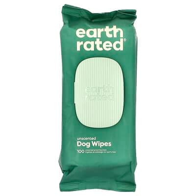 Earth Rated, 寵物濕巾，無香型，100 張