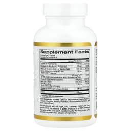 California Gold Nutrition, 優效維他命 B 複合物，含甲基葉酸和甲基 B12，90 粒素食膠囊