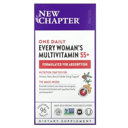 New Chapter, 55+ Every Woman 女性每日一片，全食多維他命，96 片素食片