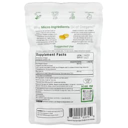 Micro Ingredients, 含黑籽油的牛至油，300 粒軟膠囊