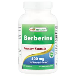 Best Naturals, 小檗鹼，500 毫克，120 粒膠囊
