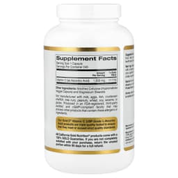 California Gold Nutrition, Gold C®，USP 級維他命 C，1,000 毫克，240 粒素食膠囊