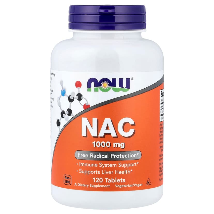 NOW Foods, NAC，1,000 毫克，120 片