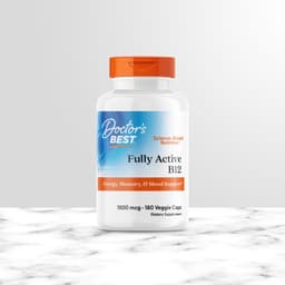 Doctor's Best, 充分活躍維他命 B12 素食膠囊，1500 微克，180 粒