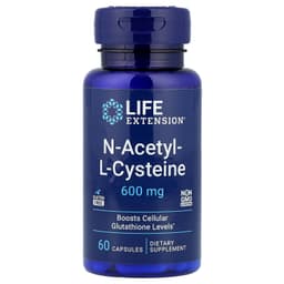 Life Extension, N-乙酰-L-半胱氨酸，600 毫克，60 粒膠囊