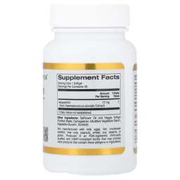 California Gold Nutrition, 蝦青素，Astalif® 全冰島，12 毫克，30 粒素食軟膠囊