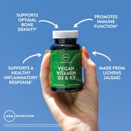 MRM Nutrition, 素食維他命 D3 和 K2，60 粒全素食膠囊