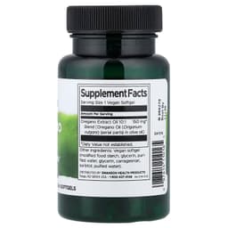 Swanson Vitamins, 牛至油，120 粒軟膠囊（每粒軟膠囊 150 毫克）