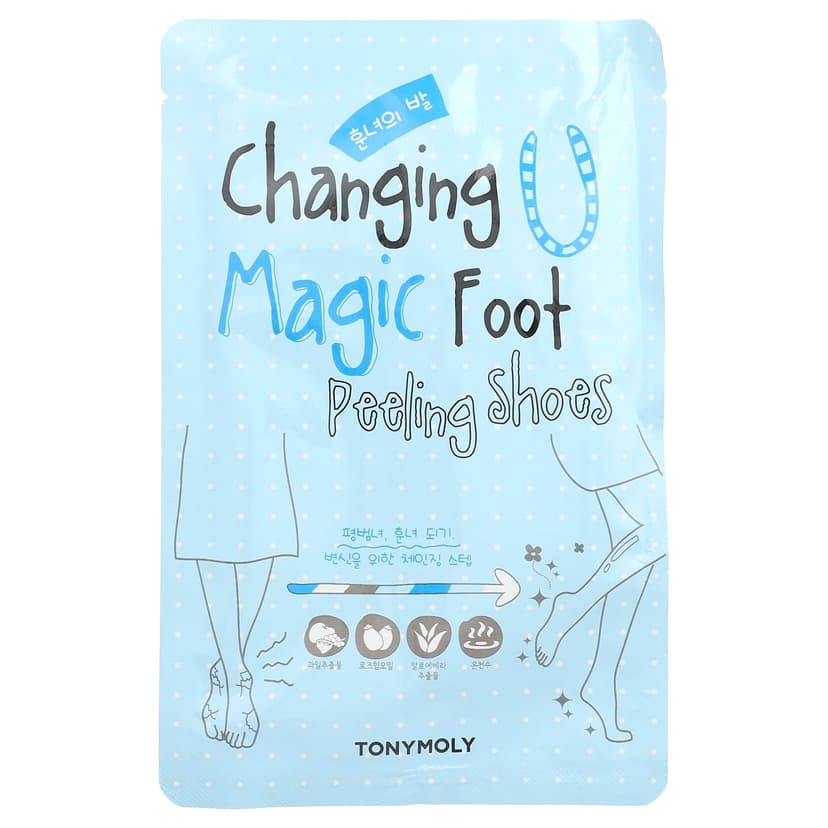 TonyMoly, 改變 U，魔術脫腳皮鞋，1 對，每只 0.60 盎司（17 克）