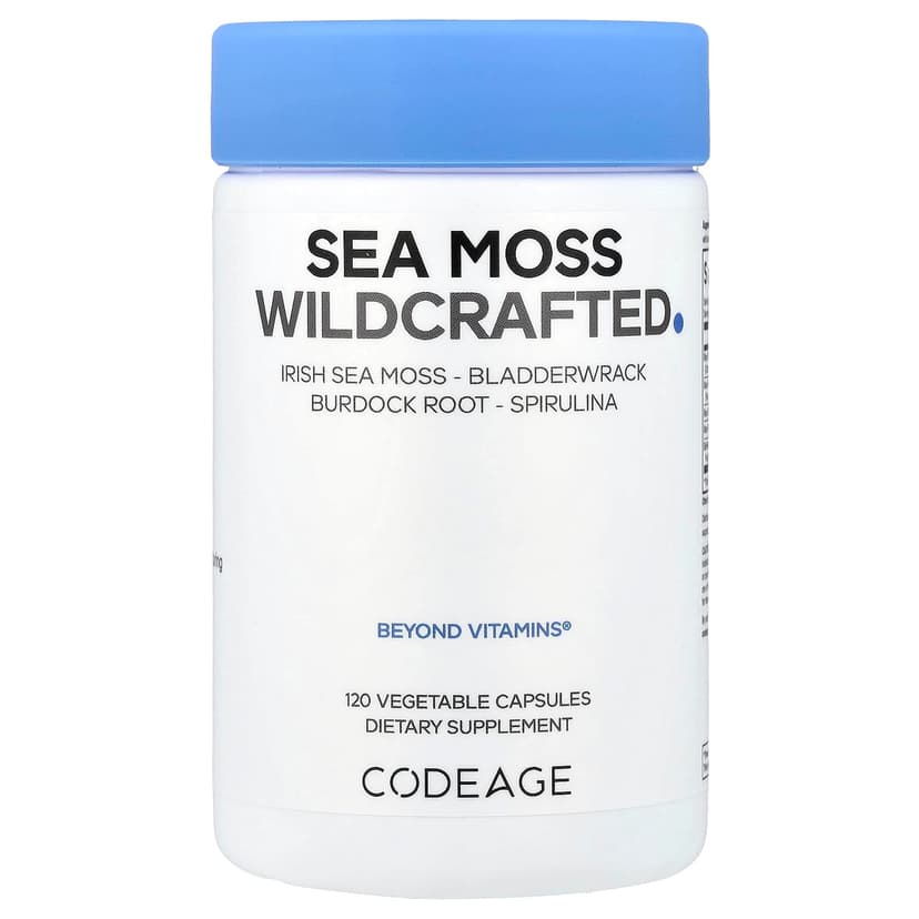 Codeage, 植海洋苔蘚，野生種，120 粒膠囊