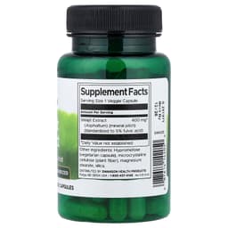 Swanson Vitamins, 喜來芝提取物，標準化，400 毫克，60 粒素食膠囊