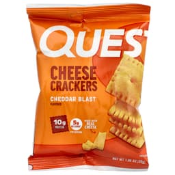 Quest Nutrition, 乳酪餅乾，勁爆切達乳酪，4 袋，每袋 1.06 盎司（30 克）