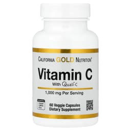 California Gold Nutrition, 維他命 C，Quali®-C，1,000 毫克，60 粒素食膠囊