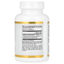 California Gold Nutrition, Berberine Advanced 小檗鹼素食膠囊，Berbevis Phytosome，含小檗鹼磷脂複合物和葵花卵磷脂，550 毫克，60 粒
