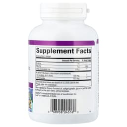 Natural Factors, BlueRich，優效，濃縮藍莓，500 毫克，90 粒軟凝膠