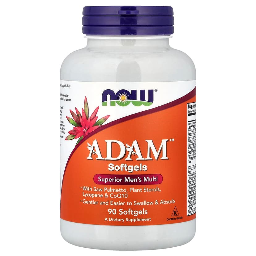 NOW Foods, ADAM™，高級男性多營養素，90 粒軟膠囊