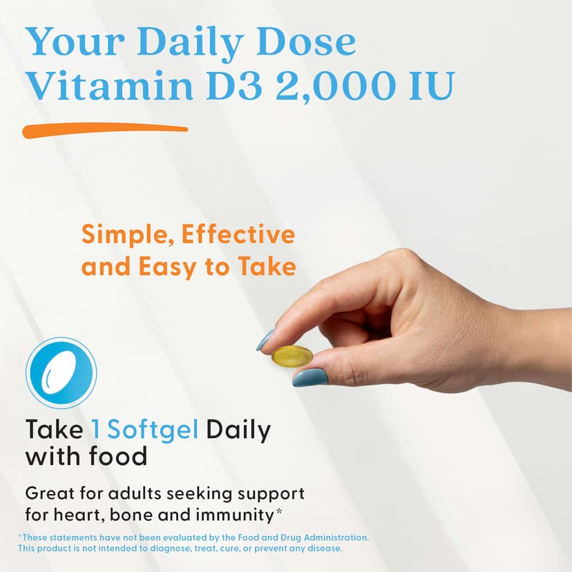 Doctor's Best, 維他命 D3，50 微克（2,000 國際單位），180 粒軟凝膠