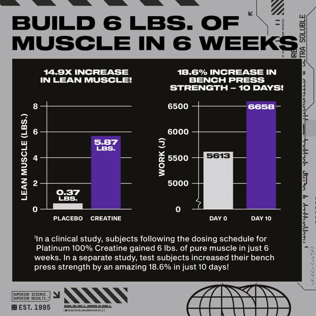 MuscleTech, 白金全一水肌酸,原味,14.11 盎司(400 克)